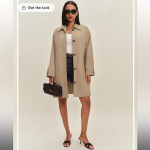 Reformation Dion Trench Coat